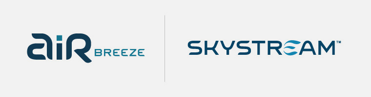 Air Breeze and Skystream logos